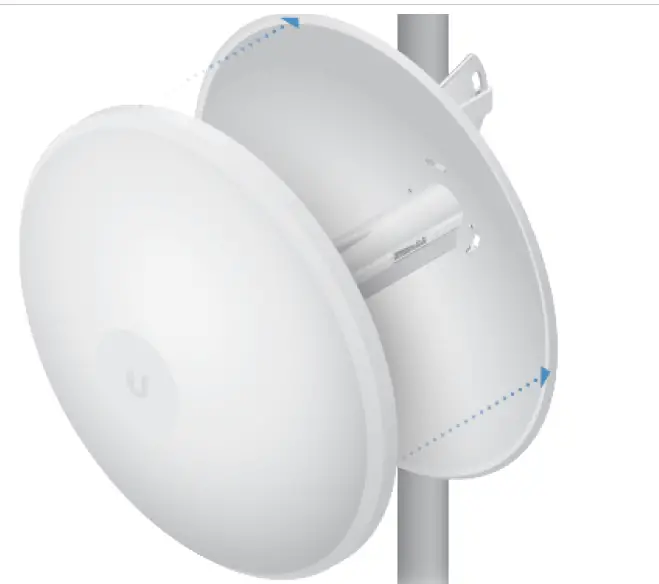 UBIQUITI NETWORKS PBE-M5-400 PowerBeam M5 25dBi High-Performance AirMax Bridge User Guide-19