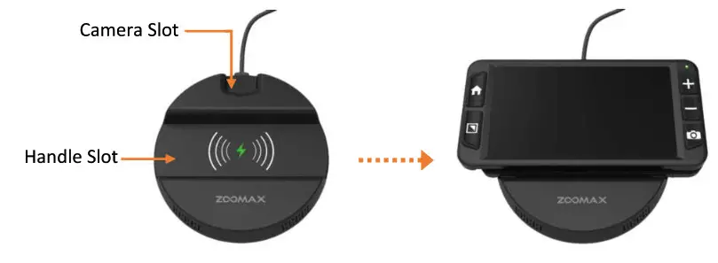 ZOOMAX LUNA 6 Handheld Video Magnifier- Charge