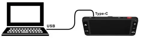 ZOOMAX LUNA 6 Handheld Video Magnifier- Laptop