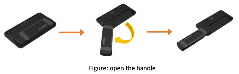 ZOOMAX LUNA 6 Handheld Video Magnifier- Open