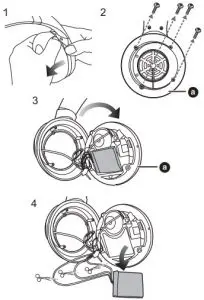 Battery Disposing Diagram