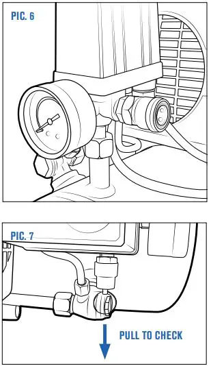 BLACK RIDGE 1HP Direct drive motor 8 Litre tank size Includes Nitto style fitting - Maintenance 2