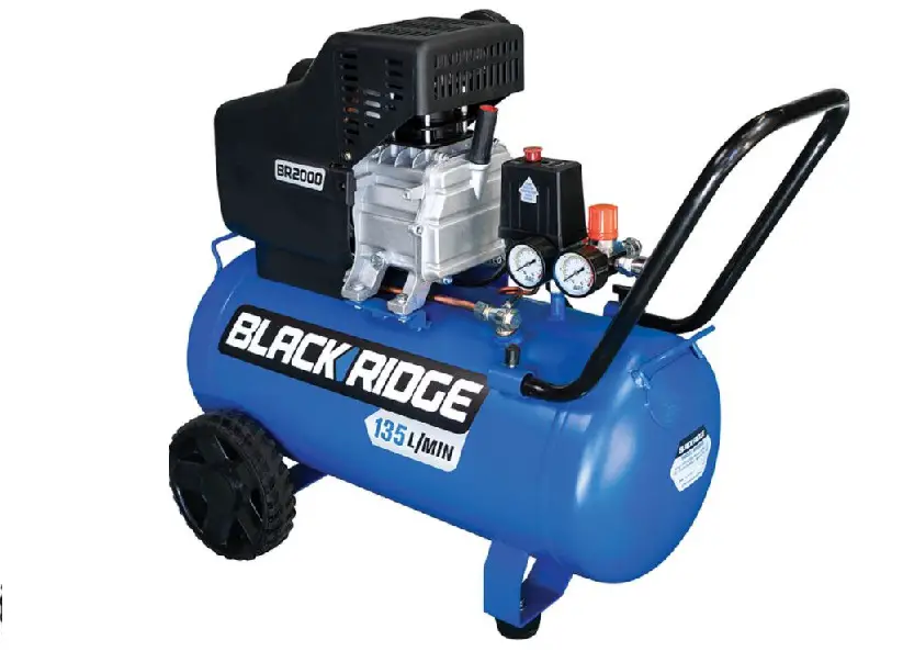 Black Ridge 1hp Direct Drive Motor 8 Litre Tank Size Includes Nitto Style Fitting Instruction Manual