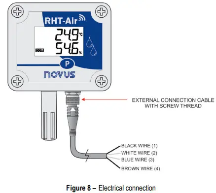 novus RHT-Air Wireless Device for Temperature Relative- Figure 8