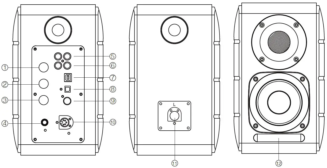 EDIFIER S880DB Bluetooth Optical Coaxial Active Speaker FIG2