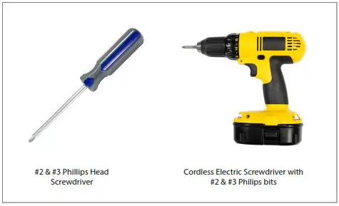 Amico Hummingbird Lite LCD AIO Tablet and Electric Lift with Smart Drawer Instruction - Installation Tools