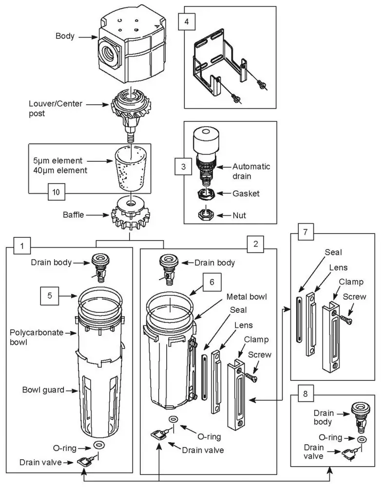 Clarke CAT186 Airline Filter - fig 2