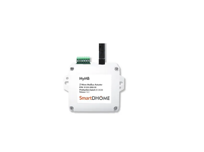 Smartdhome Mymb Interface Actuator For Modbus Systems User Manual Smartdhome Mymb Interface Actuator For Modbus Systems User Manual