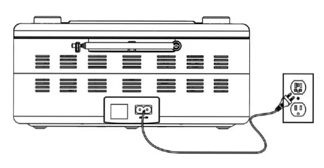 wiscent- WTB-791- Portable -CD- Boombox -Instruction -FIG1