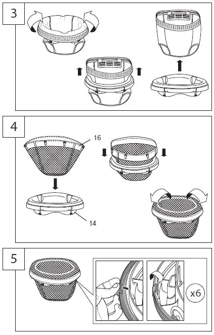 ingenuity 12903-MEES Spring and Sprout 2-in-1 Activity Jumper and Table First Forest-19