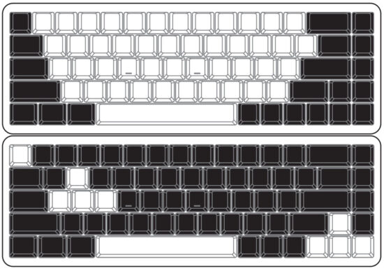 KLIM 20211122 Wireless Keyboard - ome layout ideas