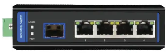 CLEERLINE SSF DIN 48V PS 60W Industrial Power Supply - Front Plate View