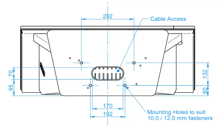 INTOUCH KIO430L SLIM 32 Inch Touch Screen Kiosk Landscape - SECURING