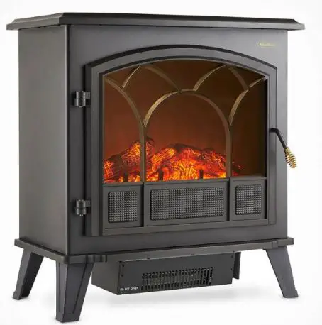 VonHaus-2514086-1850W-61CM-Black-Stove-Heater-PRO