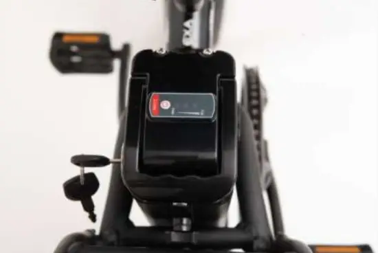 Aero Mach 5 Full Suspension Folding Electric Bike - Charging