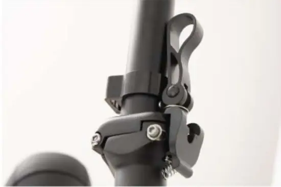 Aero Mach 5 Full Suspension Folding Electric Bike - seat bar