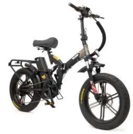 Aero Mach 5 Full Suspension Folding Electric Bike