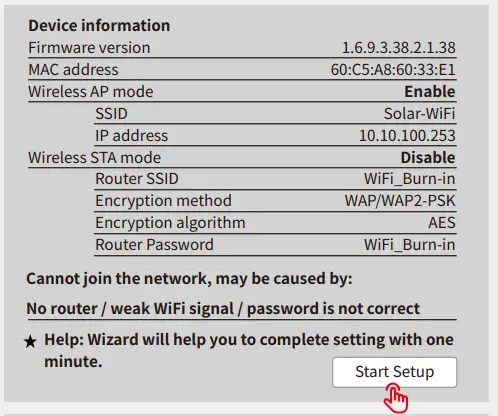 Wi-Fi Configuration