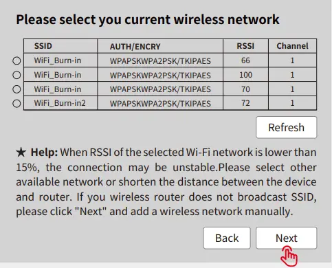 Wi-Fi Configuration