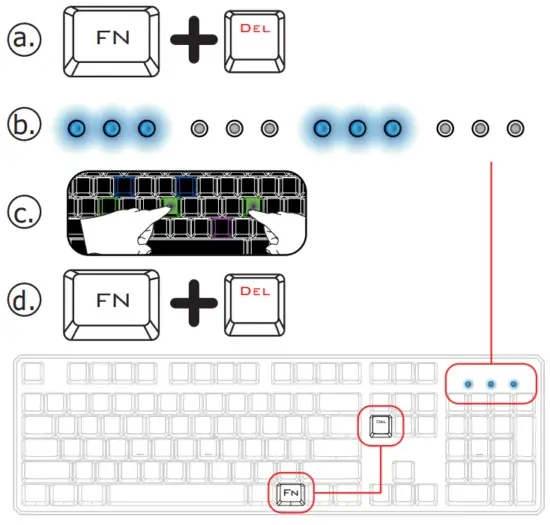 Trust GXT 865 ASTA Mechanical Keyboard - Fig 7