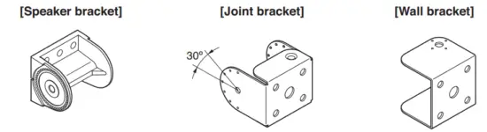 TOA F 1000B Wide Dispersion Speaker - INSTALLATION