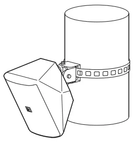 TOA F 1000B Wide Dispersion Speaker - Installation example 4