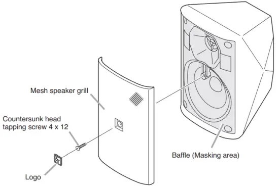 TOA F 1000B Wide Dispersion Speaker - REPAINTING THE SPEAKER