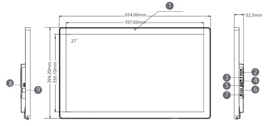 Idoc Holdings CUH02 Interactive Digital Signage - 27 Exterior Components 1