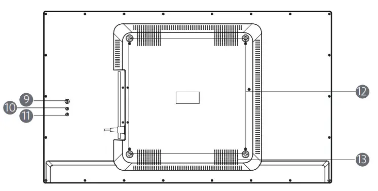 Idoc Holdings CUH02 Interactive Digital Signage - 43 Exterior Components 2