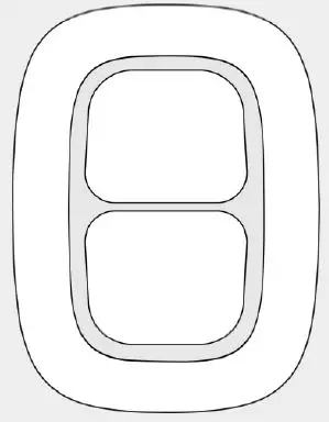 AJAX 23002 DoubleButton Wireless Panic Button-fig3