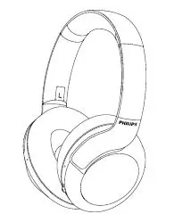 Philips-=PH802-Wireless-Bluetooth-Over-Ear-Headphones-Noise-Isolation-Stereo-fig-1