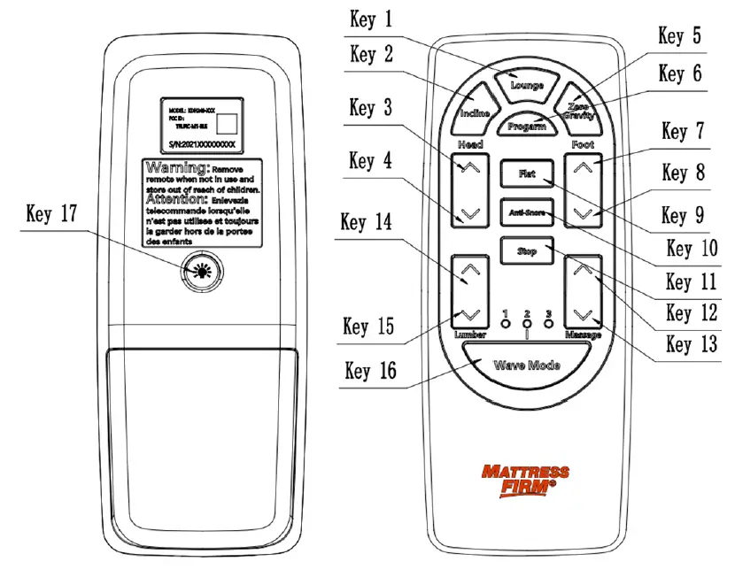 MATTRESS FIRM KDH243A Wireless Handset fig 1