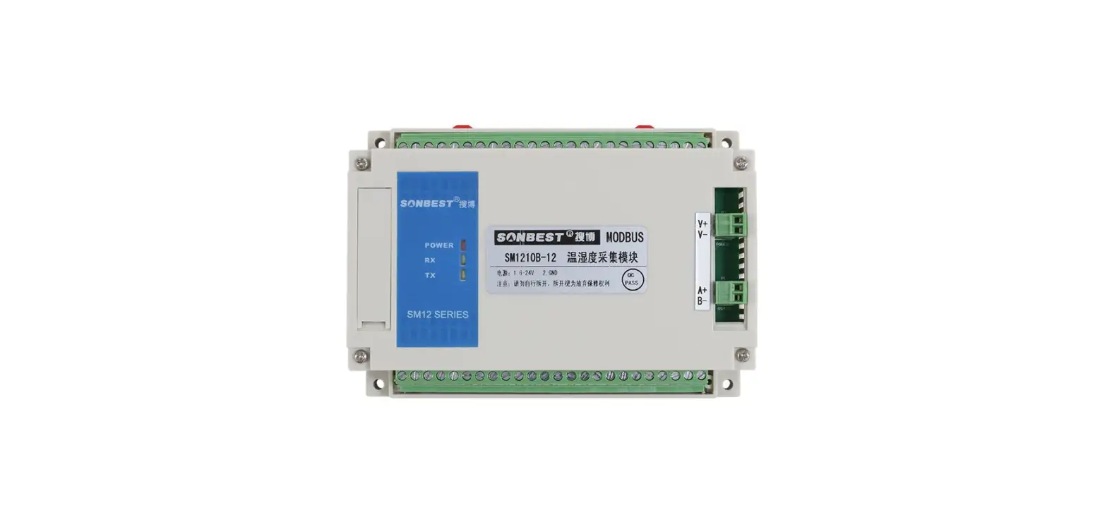 Sonbus Sm1210b-12 Rs485 Bus 12 Channel Sht10 Temperature And Humidity Sensor User Manual Sonbus Sm1210b-12 Rs485 Bus 12 Channel Sht10 Temperature And Humidity Sensor User Manual
