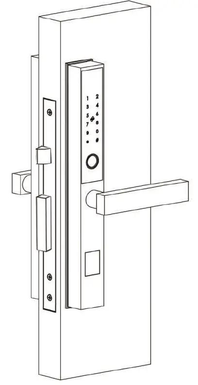 HAFELE DL6600 Digital door lock-FIG8