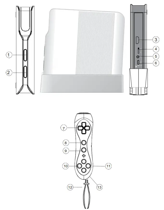 LEXIBOOK JG7420 HDMI Motion TV Game Console - figure 1