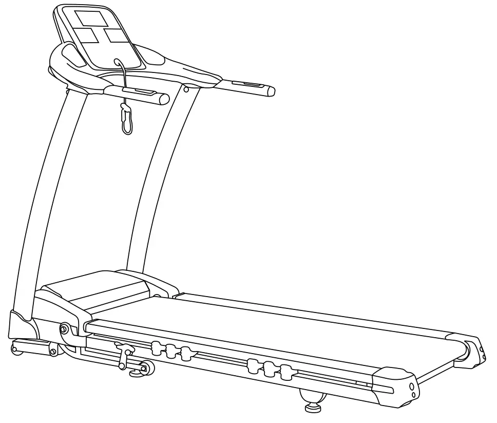 JLL S400 Folding Treadmill