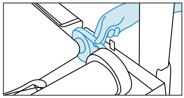 JLL S400 Folding Treadmill - touching
