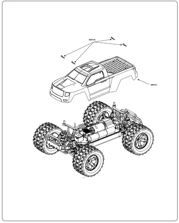 JAMARA-059735 EP-Skull-Monstertruck-26