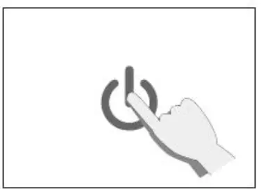 TCL Breeva Pro 700 Premium Air Purifier - power buttonn