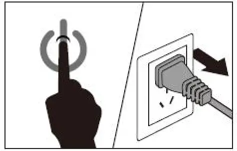 TCL Breeva Pro 700 Premium Air Purifier - power supply.