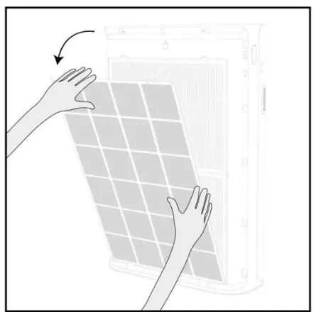 TCL Breeva Pro 700 Premium Air Purifier - top