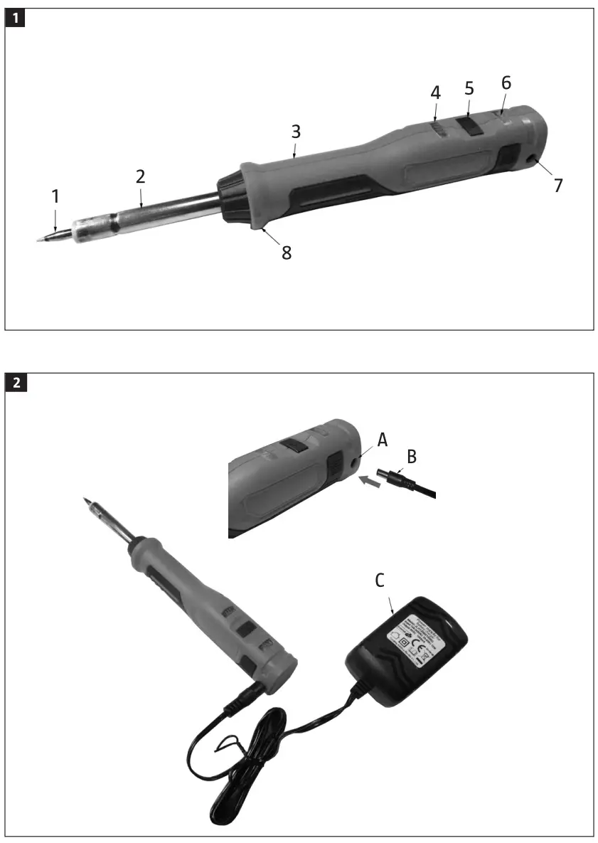 MEEC TOOLS 8 V SOLDERING IRON - fig