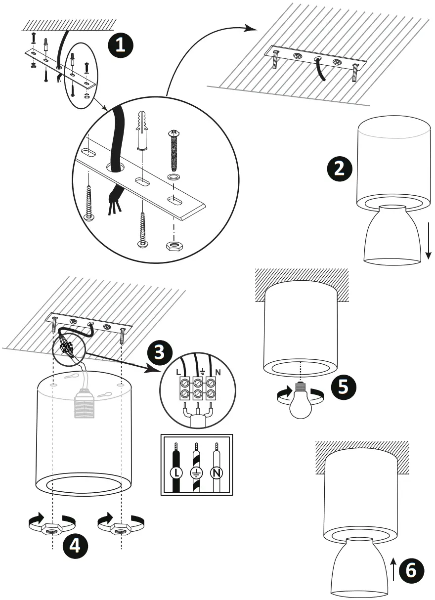 Sanico JUPITER 13 C 311702 Plafond Ceiling Lamp Spot 2