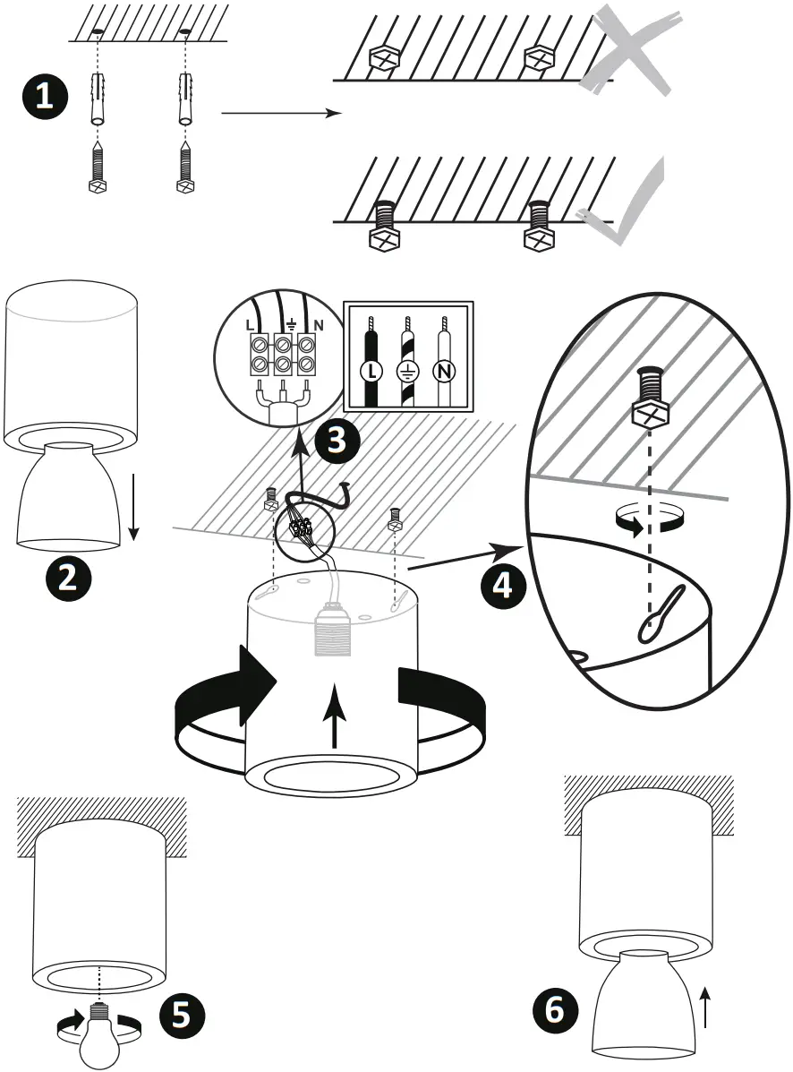 Sanico JUPITER 13 C 311702 Plafond Ceiling Lamp Spot 3