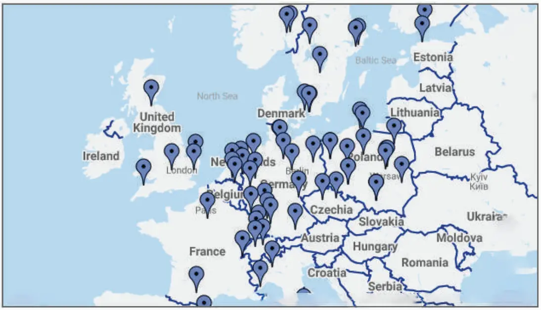 Walletmor partners across Europe