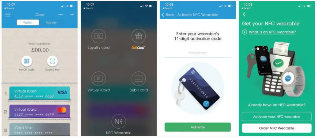 by typing an activation code