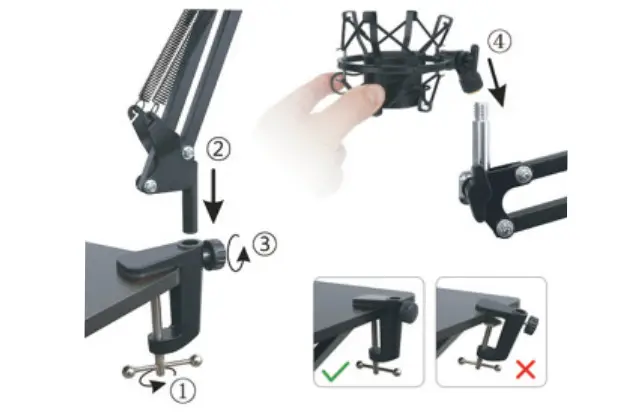 NEEWER NW 8000 USB USB Microphone Supercardioid Condenser Mic - Figure 8