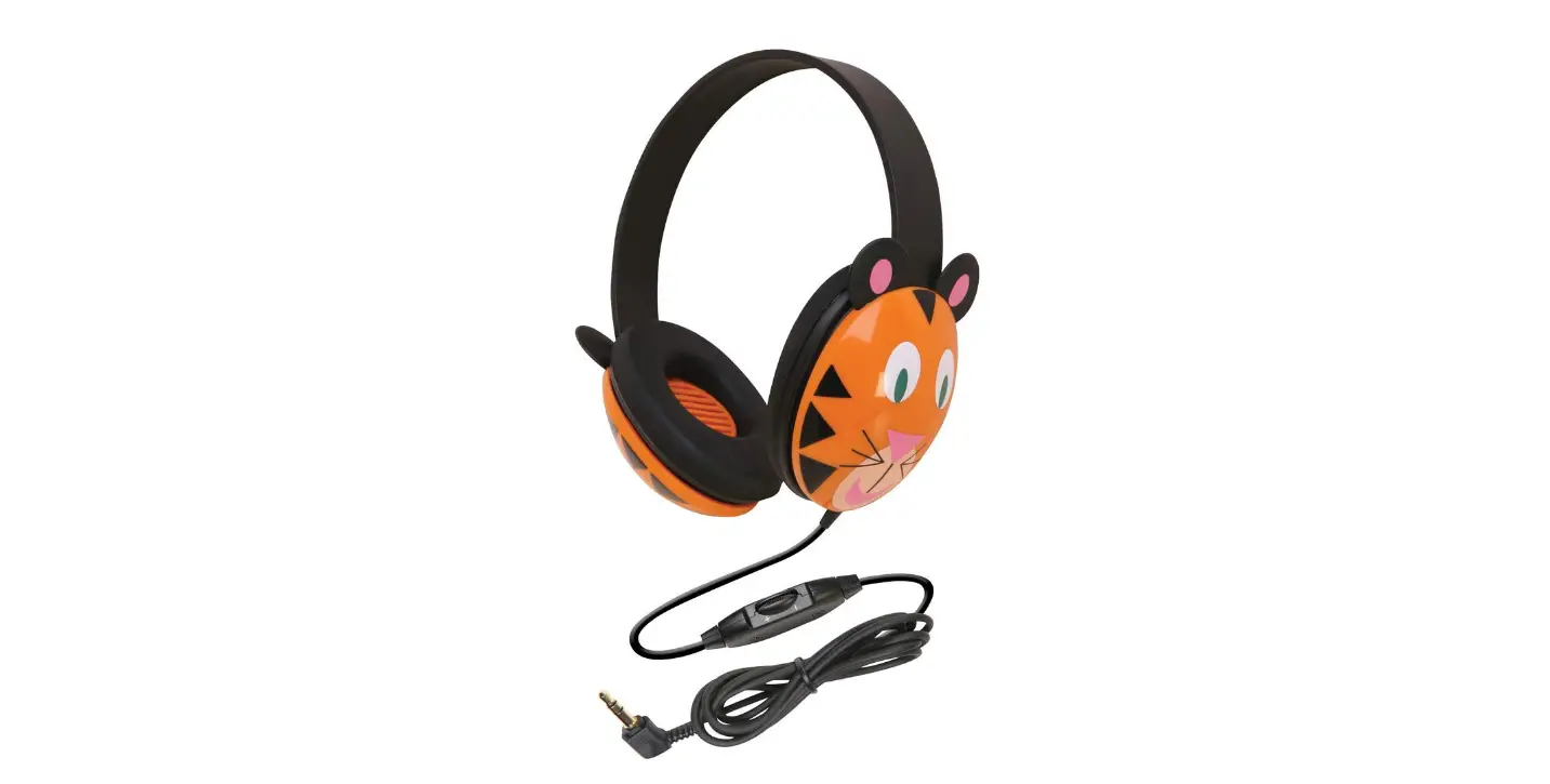 Califone 2810-ti Kids Stereo And Pc Headphones, Tiger Design User Instructions Califone 2810-ti Kids Stereo And Pc Headphones, Tiger Design User Instructions