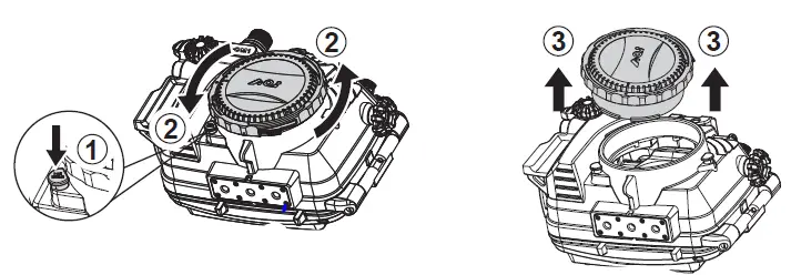 AOI UH-OM1 Underwater Housing for Olympus OM System OM-1 Camera 4