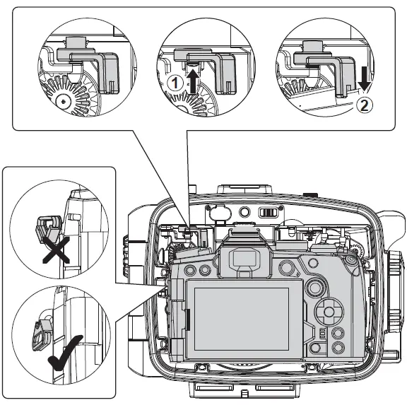 AOI UH-OM1 Underwater Housing for Olympus OM System OM-1 Camera 8